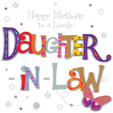 Printable Birthday Cards For Daughter In Law